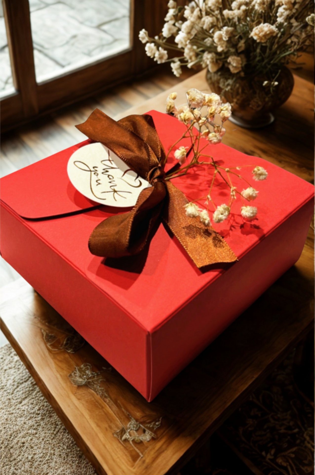 Lumibox – cadeau doos met bloemvormige geurkaarsen Karamela Kaarsen