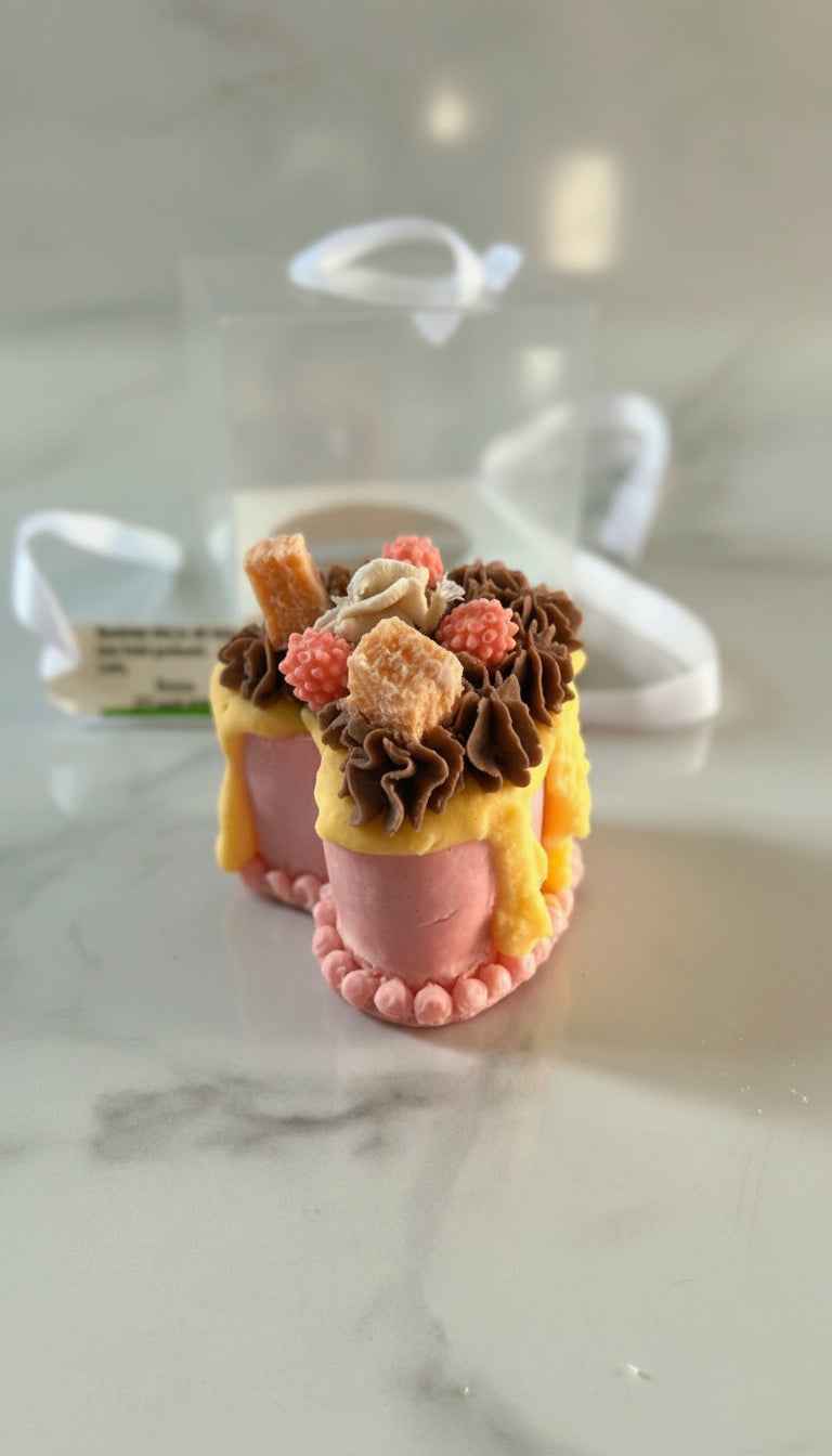 Choko Drip – Het Kaarsje dat Ruikt als een taart