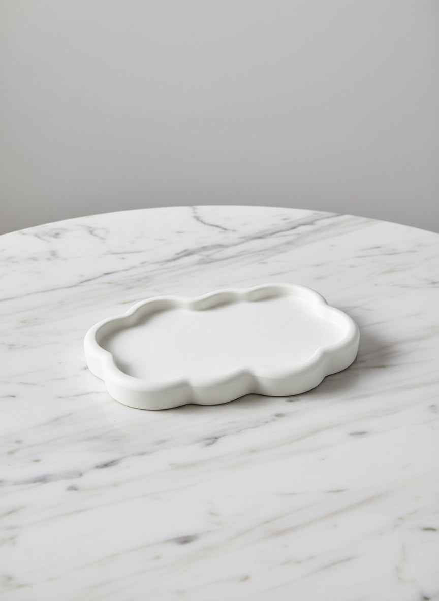 Golvende Tray „Soft Cloud“
