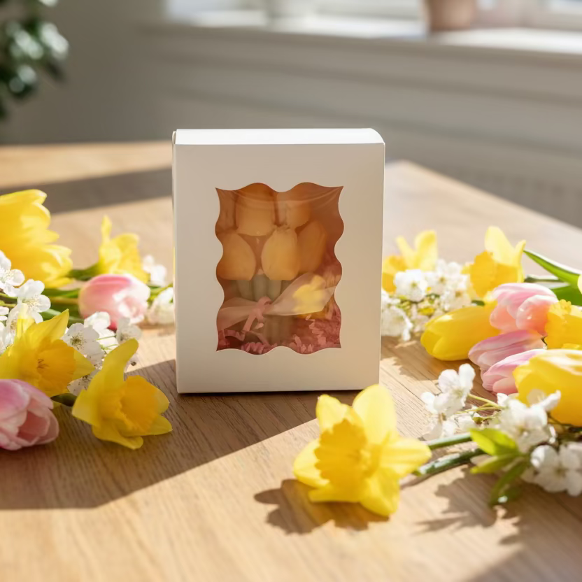 Tulpen Boeket in Geschenkdoos