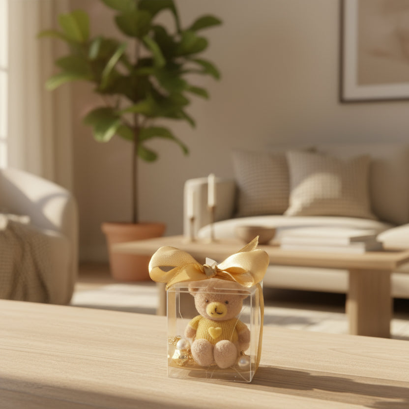 Mini Teddy Bedankje Karamela