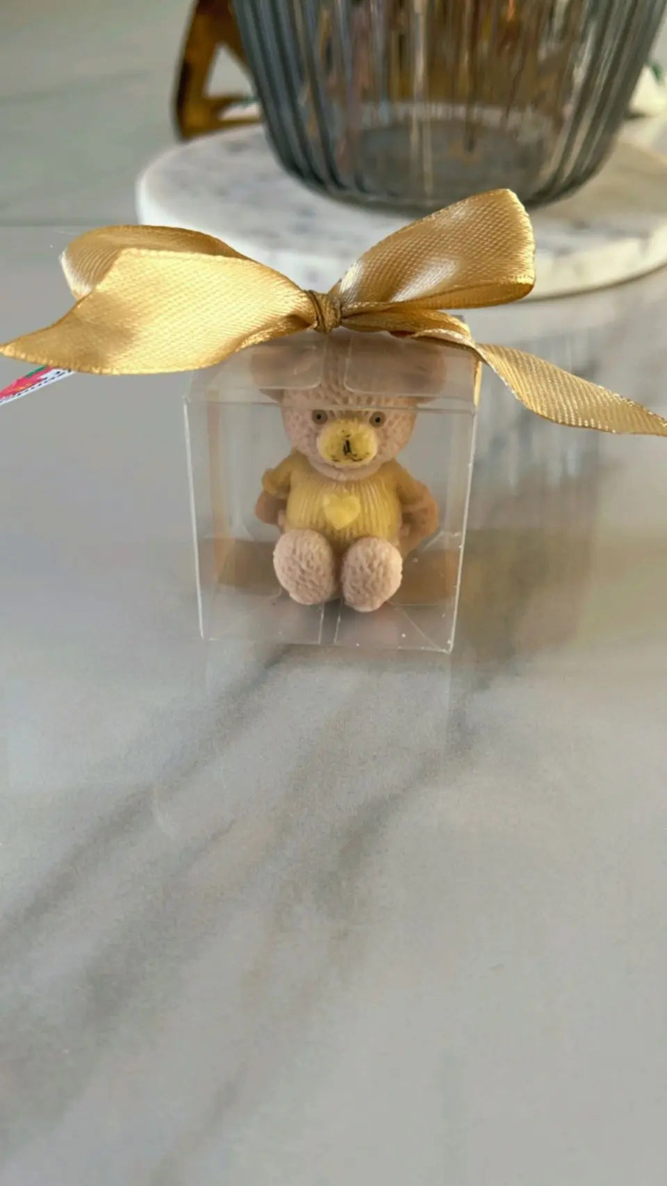 Mini Teddy Bedankje Karamela