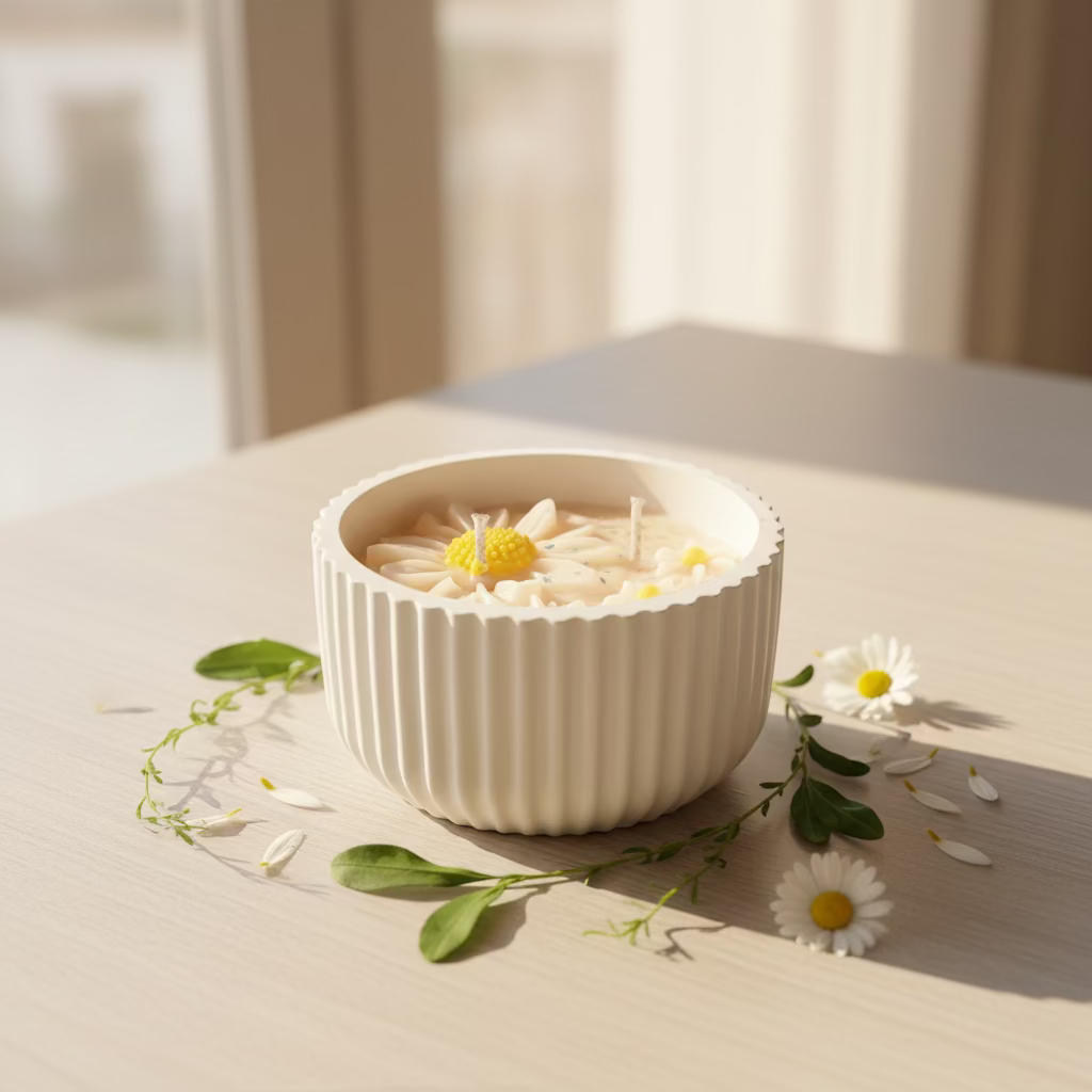 Bloemen Geurkaars 200gr