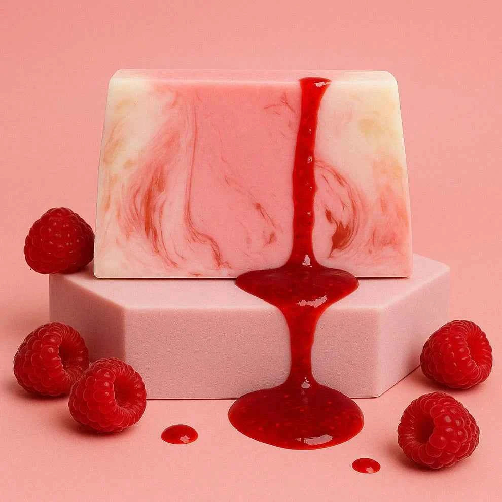 Framboise – Natuurlijke Parfumzeep met Frambozengeur