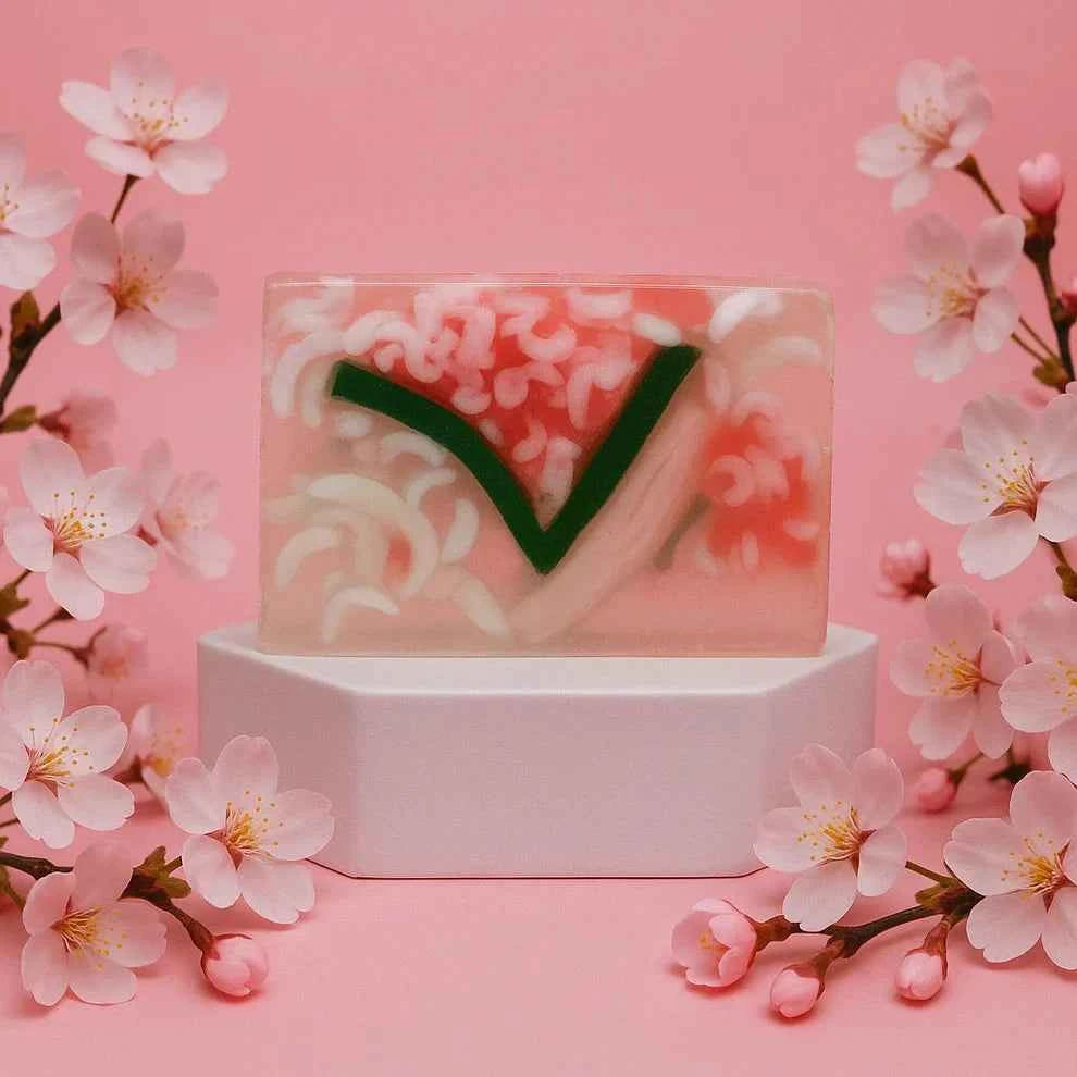 Sakura – Natuurlijke parfumzeep met kersenbloesem
