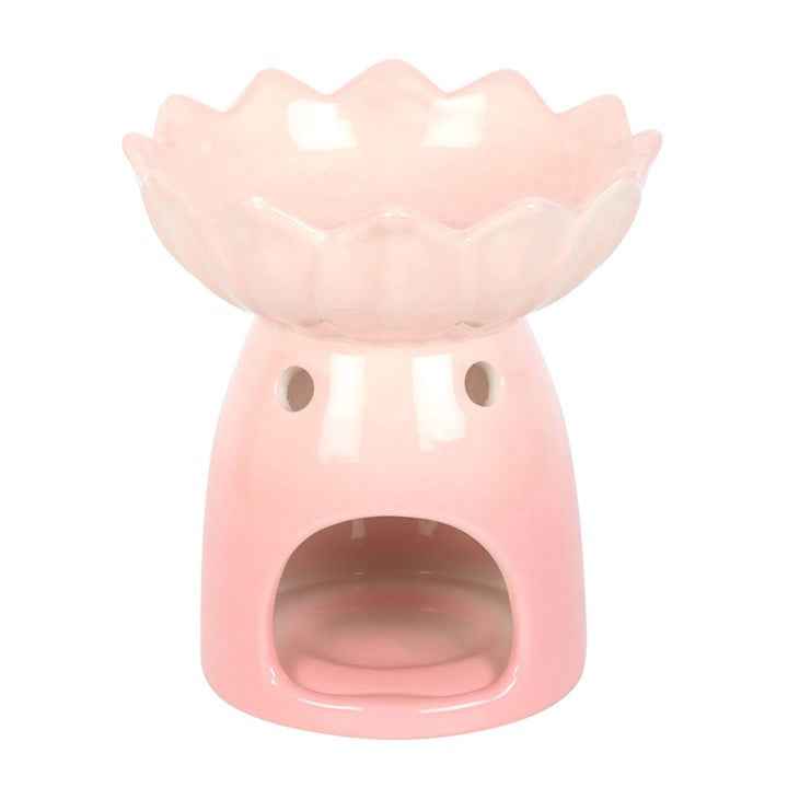 Pink Water Lily Glow – Keramische Oliebrander & Wax Warmer