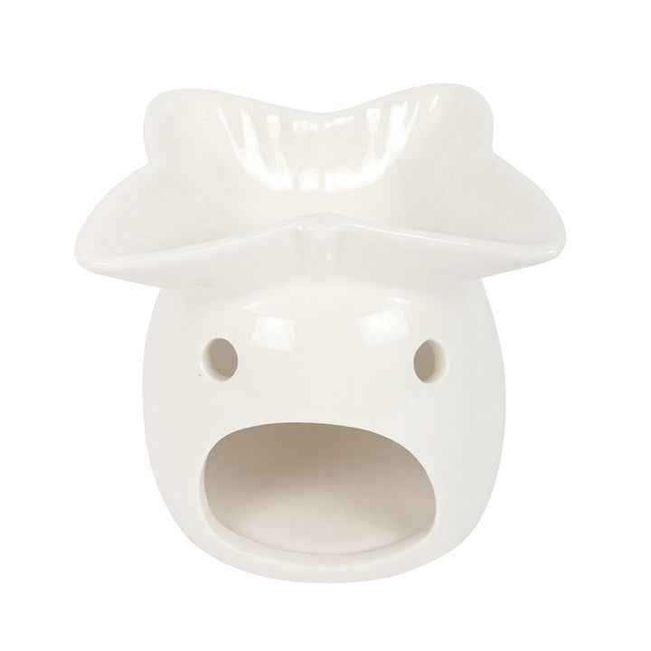 White Butterfly Oil Burner – Keramische Aromabrander voor Geuroliën & Waxmelts