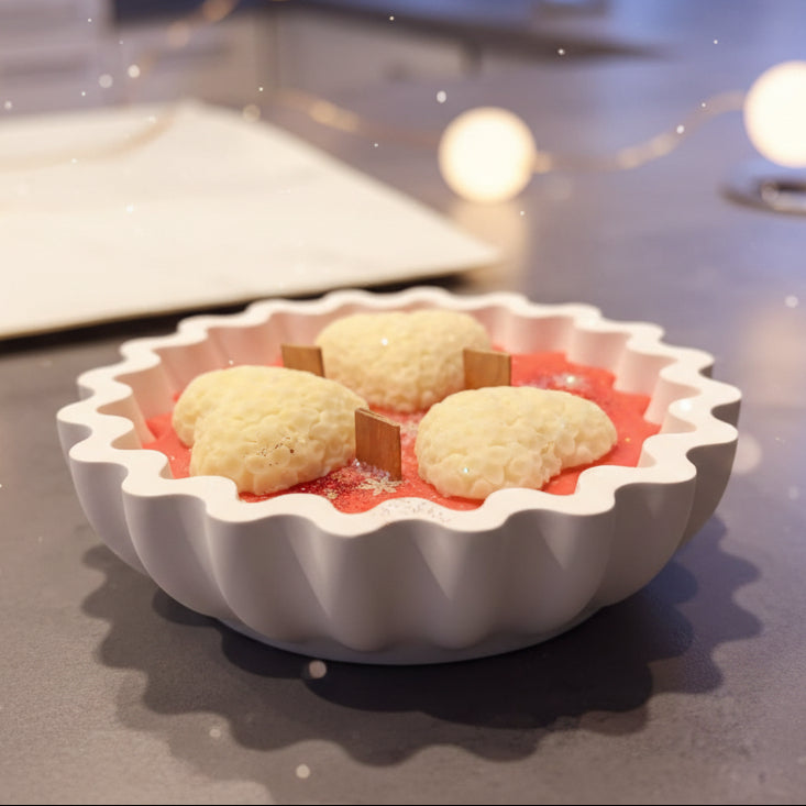 Valentine Hearts – vanille geurkaars