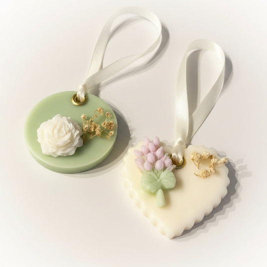 Geurwax tabletten Meadow Lily & Cotton Musk Karamela Kaarsen