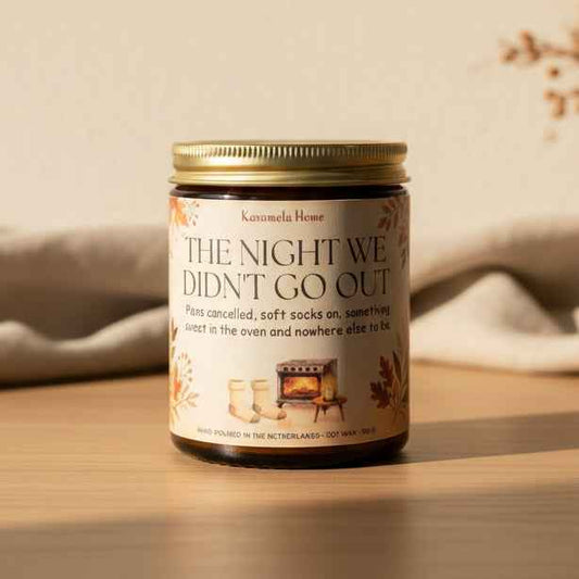 The Night We Didn't Go Out — Geur: Amber & Musk | Sojawas Kaars