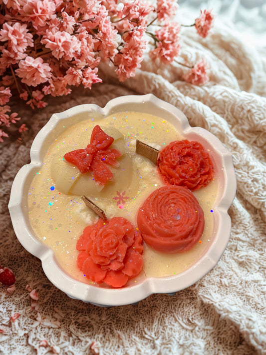 Rose Love – Valentijn geurkaars met vanille