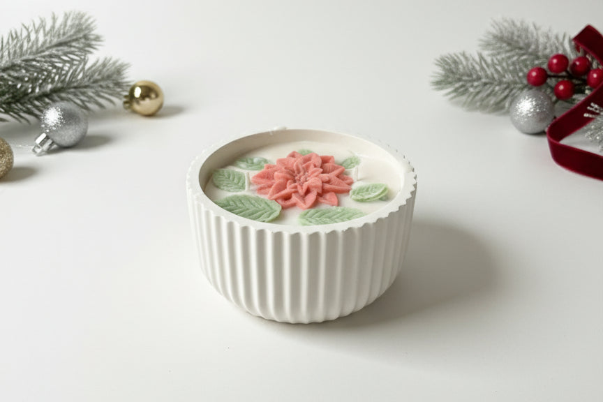 Winter Blossom  Karamela Kaarsen