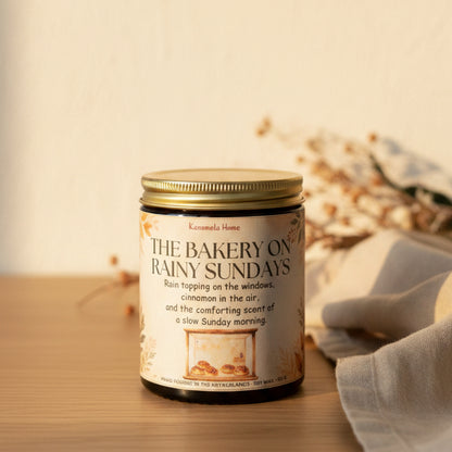 The Bakery on Rainy Sundays — Geur: Kaneel & Appel | Sojawas Kaars
