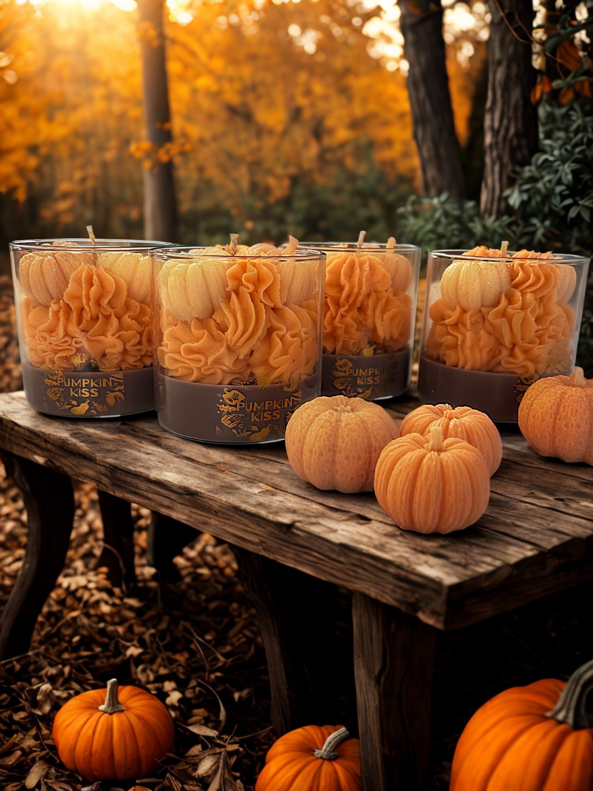 Pumpkin Kiss – Geurkaars  Karamela Kaarsen