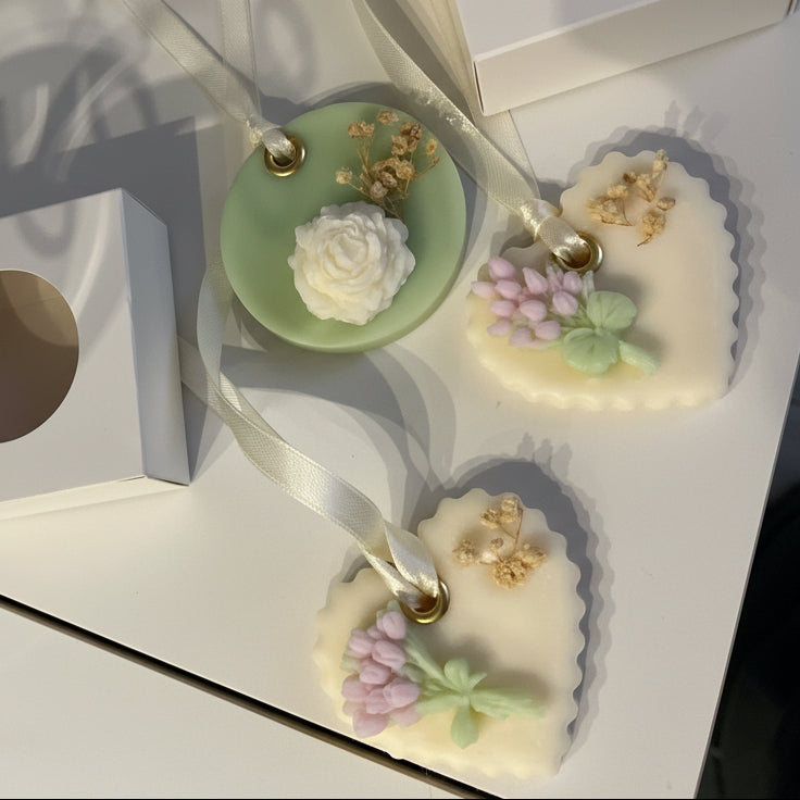 Geurwax tabletten Meadow Lily & Cotton Musk Karamela Kaarsen