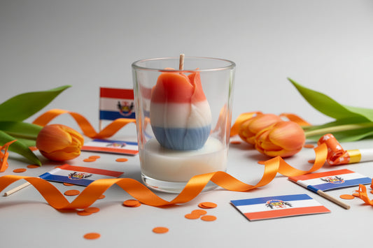 Vlam voor de Koning Karamela Kaarsen