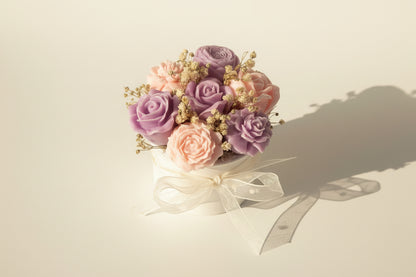 Mini Blossom Harmony – Luxe mini bloemenkaars Karamela Kaarsen