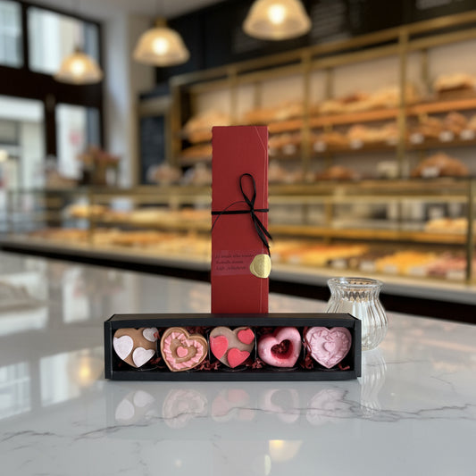 Heartful Bliss – Geurige Waxhartjes Karamela