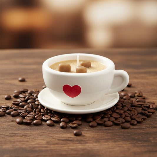 Coffee Vanilla – Handgemaakte Latte Geurkaars Karamela Kaarsen