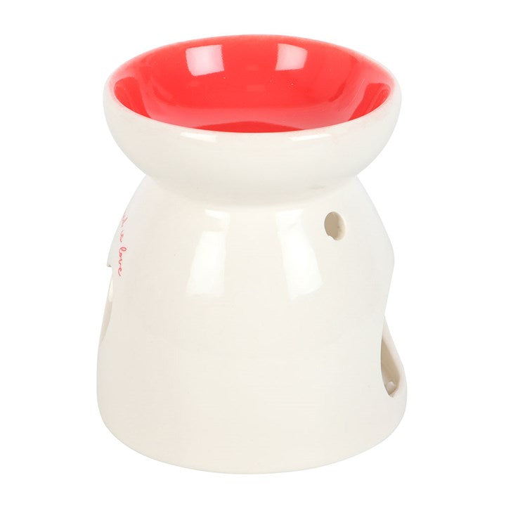 All You Need Is Love – Hartvormige Wax Warmer &amp; Oliebrander Karamela Kaarsen