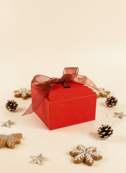 Candy Bow – Handgemaakte geurkaars met subtiele glitters Karamela Kaarsen