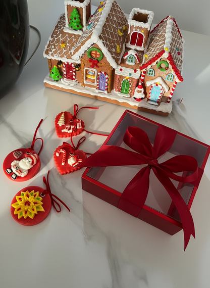 Kerst Aroma Gift Set – Warm Winter Moments Karamela Kaarsen