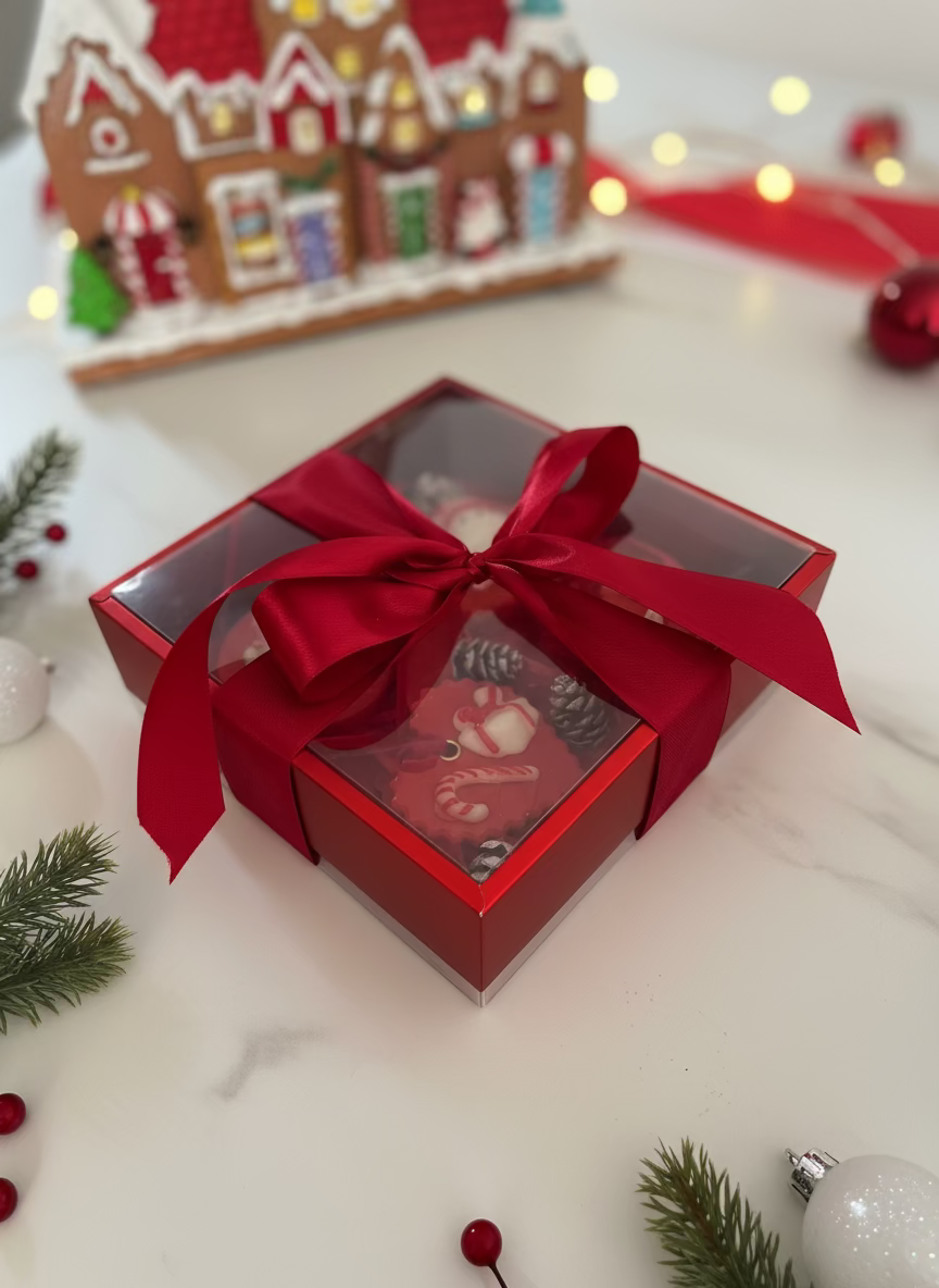 Kerst Aroma Gift Set – Warm Winter Moments Karamela Kaarsen