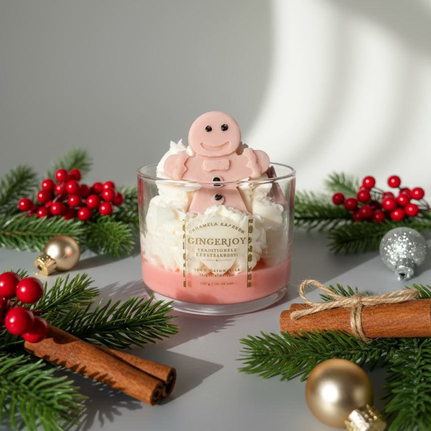 GingerJoy – Christmas Bakery Cand Karamela Kaarsen