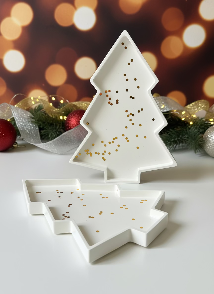 Kerstboom – Decoratief Schaaltje Karamela Kaarsen