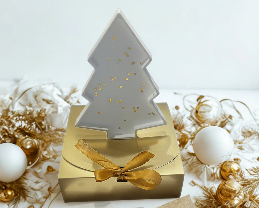 Kerstboom – Decoratief Schaaltje Karamela Kaarsen