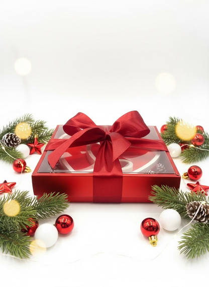 Kerstmuts – Decoratief Plateau Karamela Kaarsen