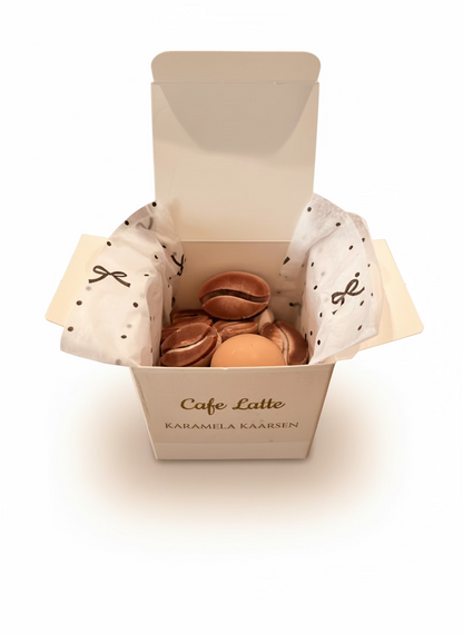 Latte Melt – waxmelts met romige koffiegeur, 100g Karamela Kaarsen
