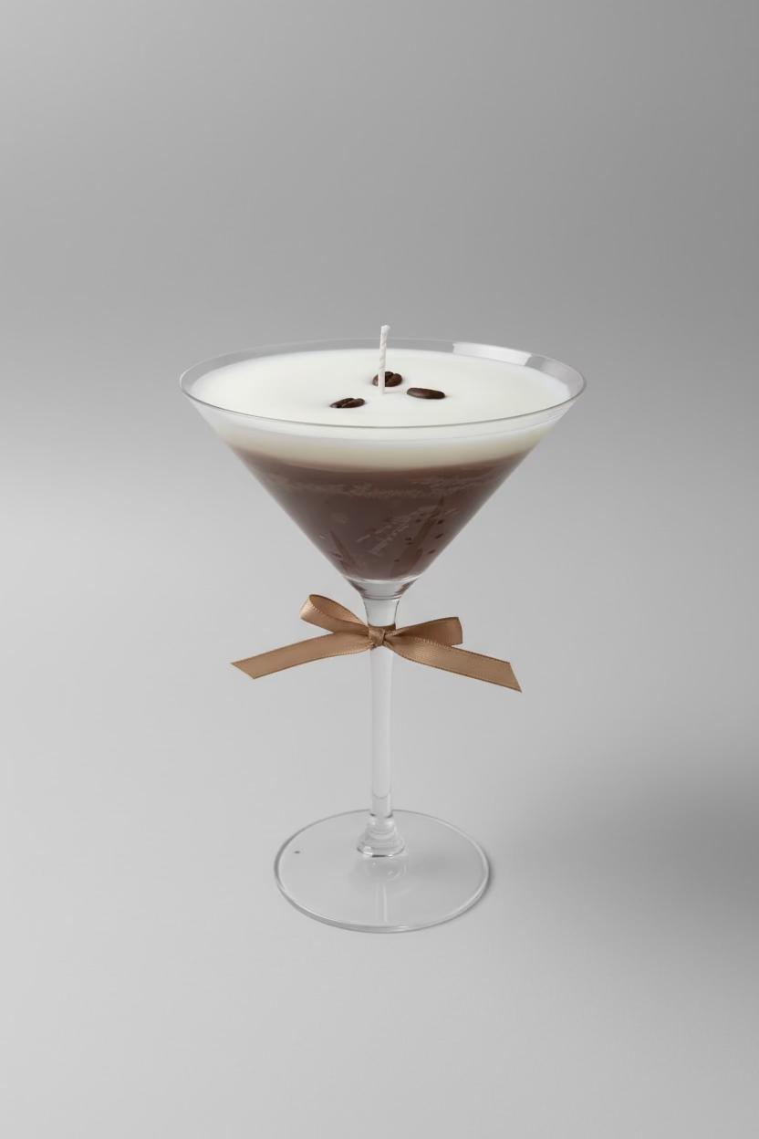 Espresso Martini Cocktail Kaars Karamela Kaarsen