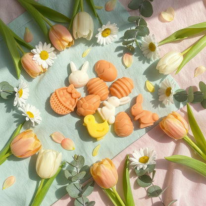 Pasen Wax Melts Mix - Lavendel, Honing & Lentebloemen Karamela Kaarsen