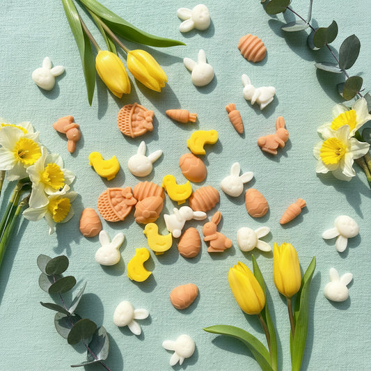 Pasen Wax Melts Mix - Lavendel, Honing & Lentebloemen Karamela Kaarsen