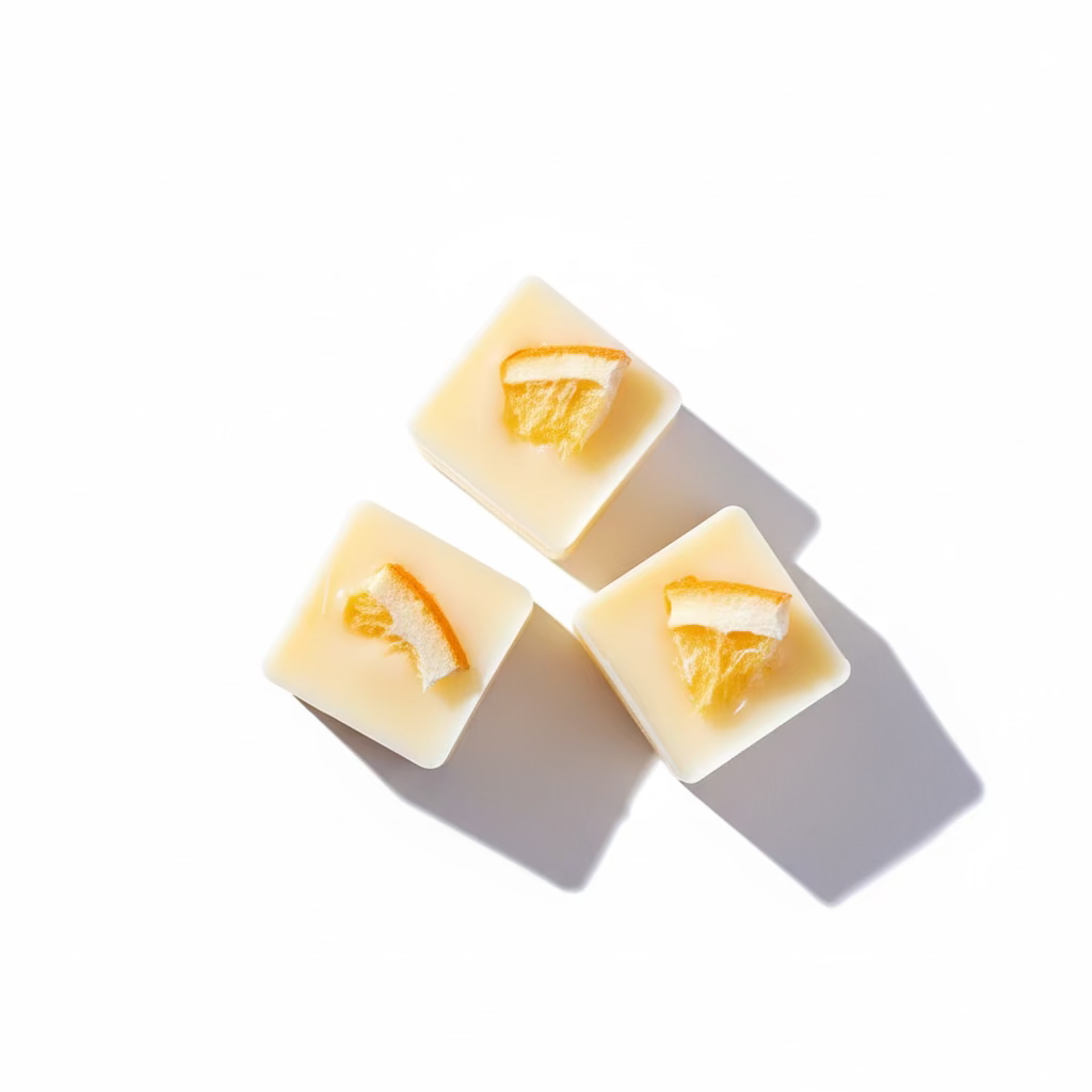 Citrus Ember Wax Melts – Spicy Sinaasappel Geur met Gedroogde Sinaasappel