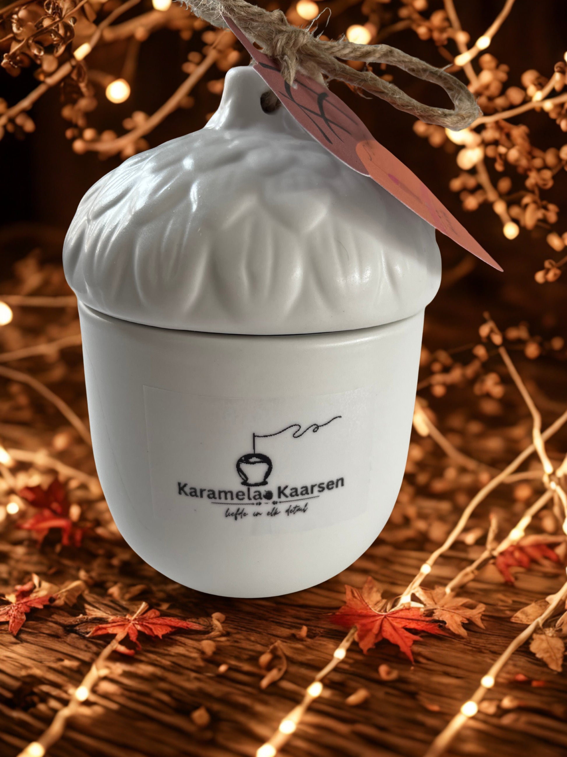 Sweet Hazelnut – Geurkaars met chocolade- en hazelnootaroma Karamela Kaarsen