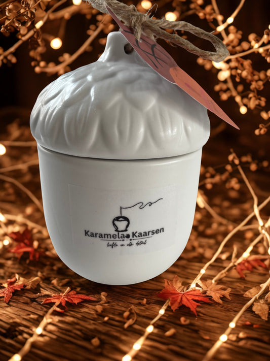 Sweet Hazelnut – Geurkaars met chocolade- en hazelnootaroma Karamela Kaarsen