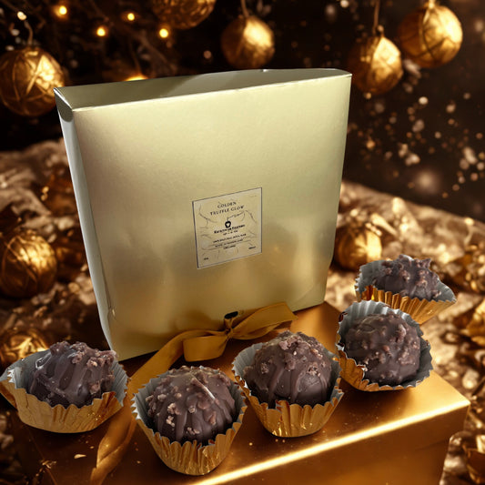 Golden Truffle Glow Karamela Kaarsen