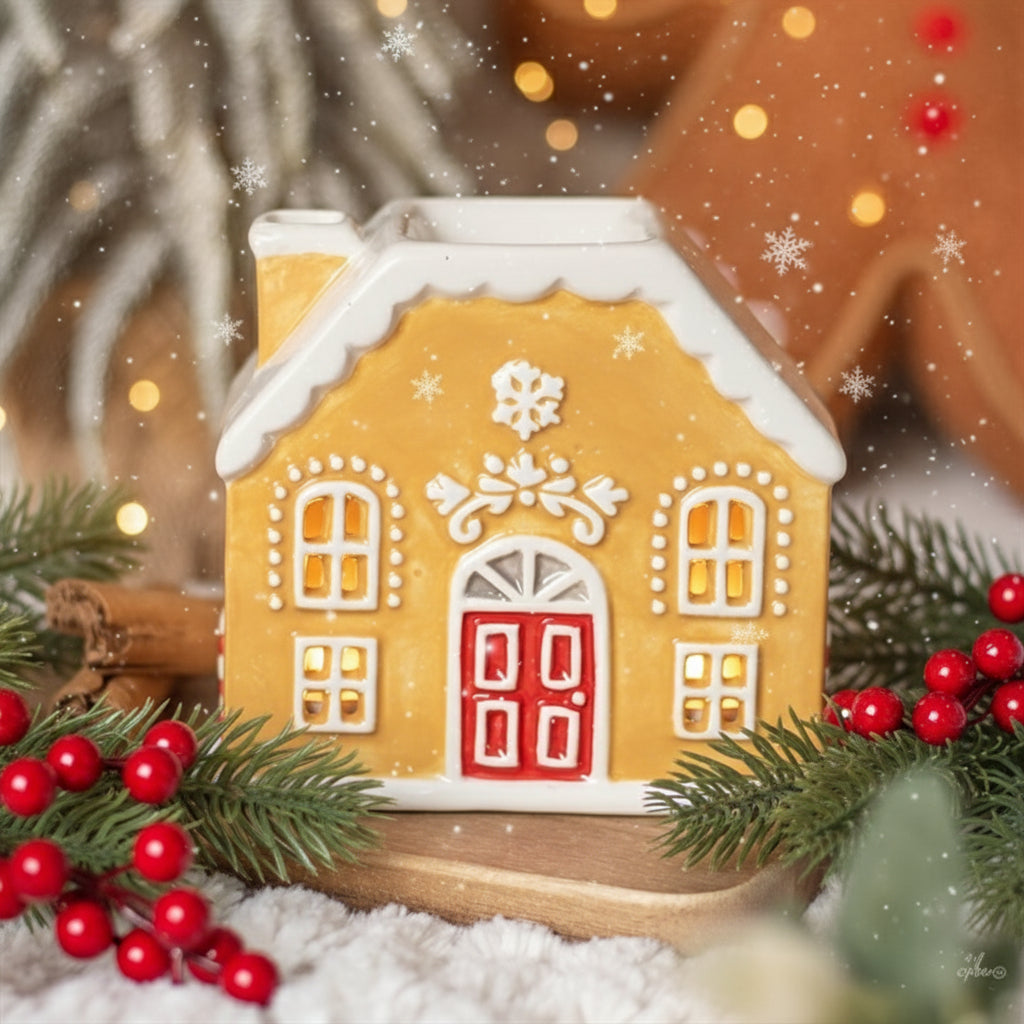Gingerbread House - Brander Karamela Kaarsen