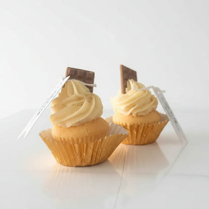 Vanilla Cloud Muffin Set – 4 stuks