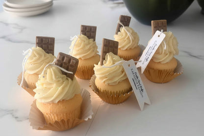 Vanilla Cloud Muffin Set – 4 stuks