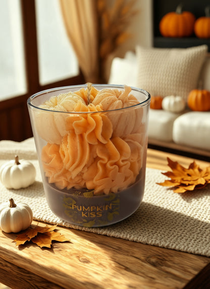 Pumpkin Kiss – Geurkaars  Karamela Kaarsen