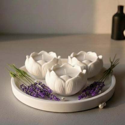 Lavendel Droom - Lentekaars Karamela Kaarsen