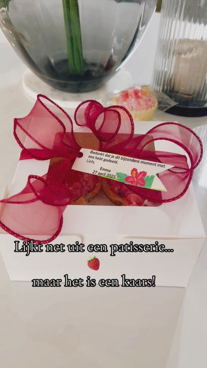Mini Taartjes Kaarsenset – Handgemaakt, Betoverend & Cadeauklaar