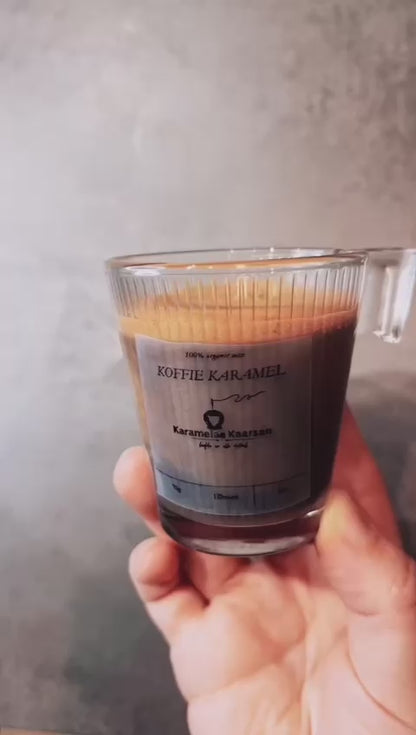 Coffee Vanilla – Handgemaakte Latte Geurkaars